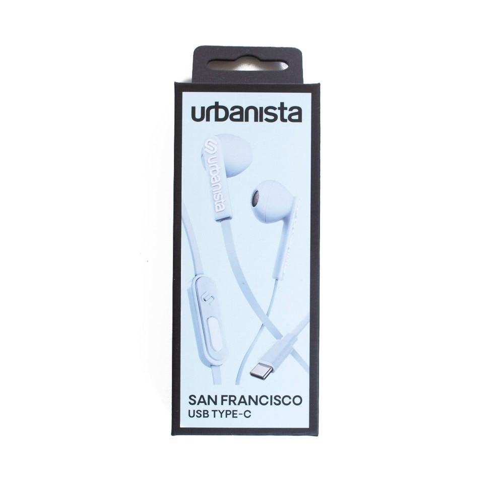 Earbuds & Headphones, Tech, Urbanista, San Francisco, USB-C, 754935, Skylight Blue